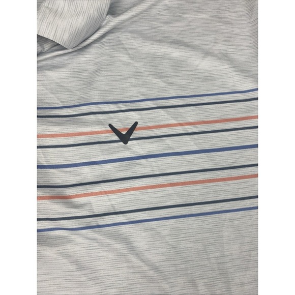 (3) Callaway Opti-Dri Polo Shirt Mens 2XL Golf Stretch S/S Pullover - Picture 13 of 16